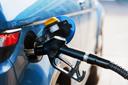 Tanken an der Tankstelle