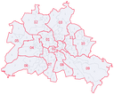 Wahlkreisgebietseinteilung Abgeordnetenhauswahl Berlin 2026